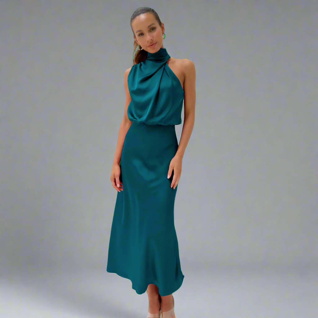 Dorothea | Stylisches Maxi-Kleid mit Leichtigkeit