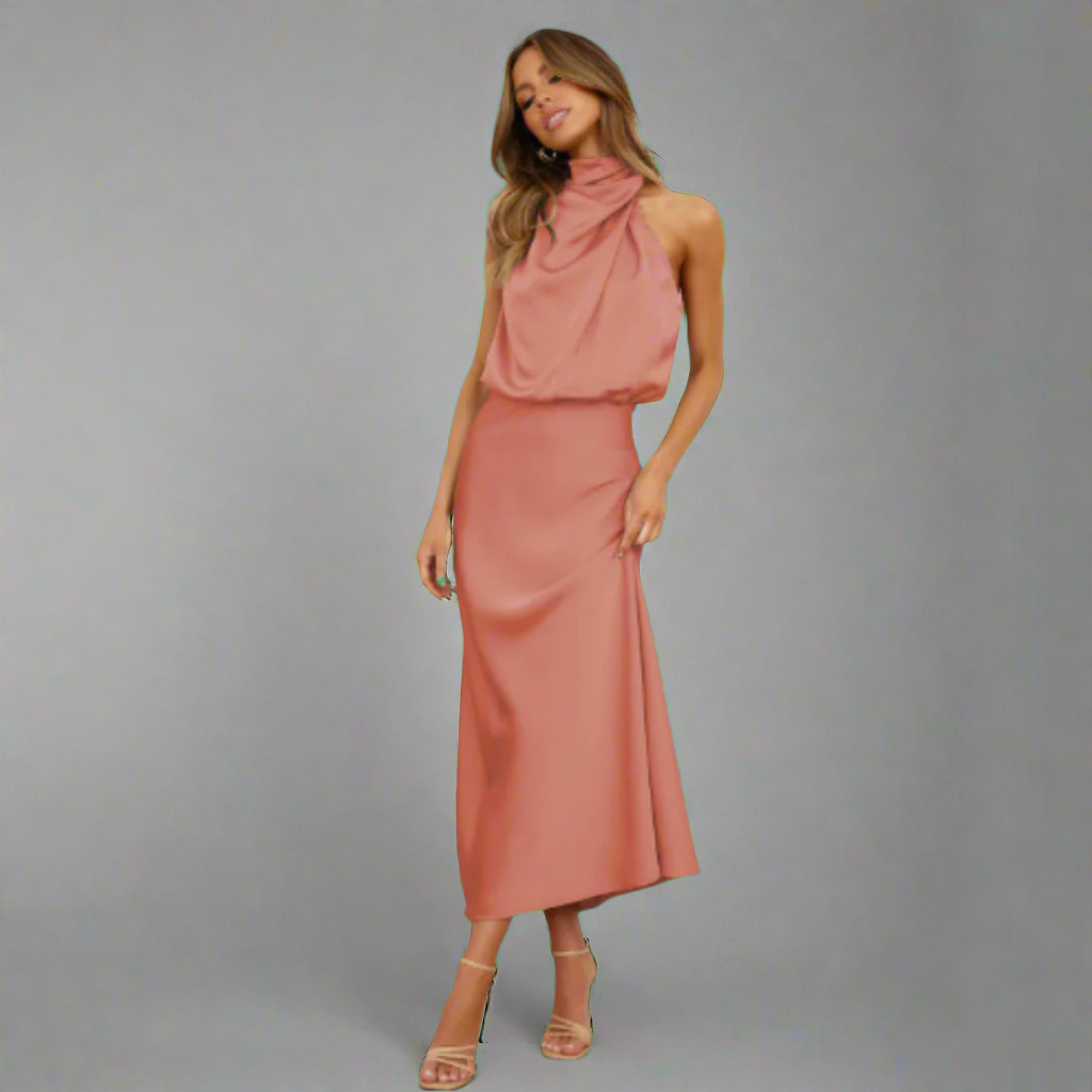 Dorothea | Stylisches Maxi-Kleid mit Leichtigkeit