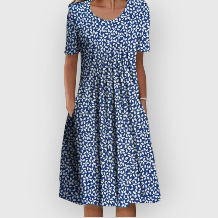 Lucy | Kleid mit Blumenstickerei