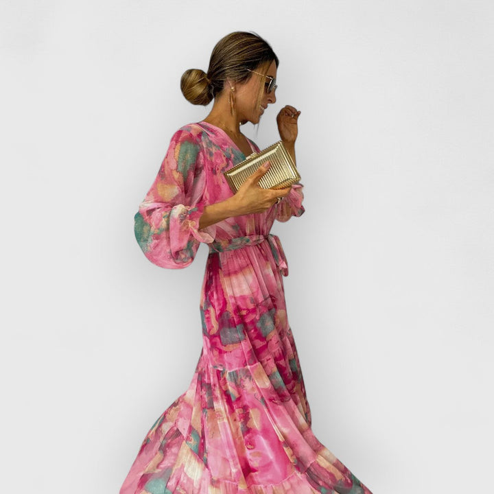 Wien | Blumen Maxikleid