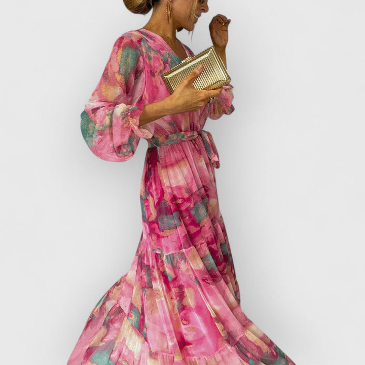 Wien | Blumen Maxikleid