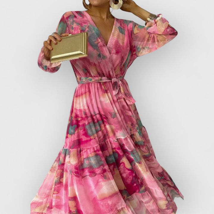Wien | Blumen Maxikleid