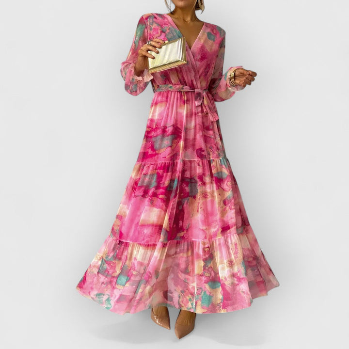 Wien | Blumen Maxikleid