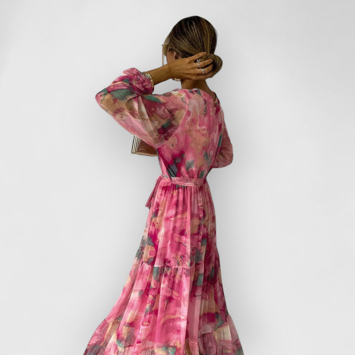Wien | Blumen Maxikleid